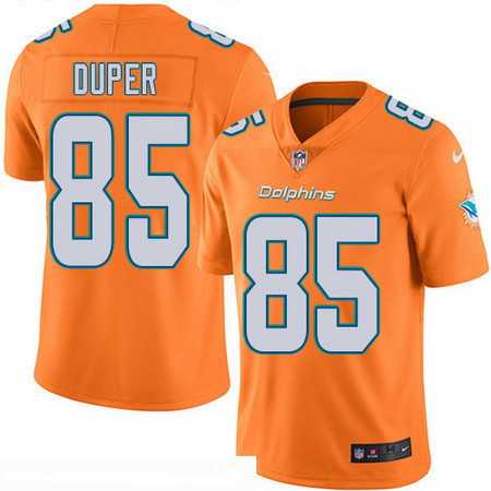 Men & Women & Youth Miami Dolphins #85 Mark Duper Orange 2016 Color Rush Stitched NFL Nike Limited Jersey